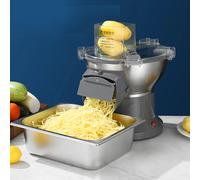 Coupe-légumes électrique commercial, déchiqueteuse automatique, trancheuse de carottes, déchiqueteuse de pommes de terre, robot culinaire multifonction Dice Shred Slice