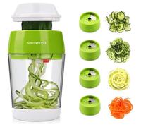 Coupe-Légumes En Spirale Avec Boîte, Coupe-Légumes En Spirale 4 En 1 Coupe-Légumes Spaghetti Mandoline Trancheuse De Cuisine,[H184]