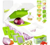 Coupe Legumes Mandoline Multifonctions Professionnelle Manuel | Decoupe Rapeuse Cut Rape Rappeur Oignon Frites Carotte Pomme Terre Dicer Cuisine Couteaux Ustensile Accessoires Kitchen Tool