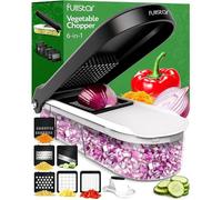 Coupe Legumes Multifonctions et Mandoline Professionnelle Cuisine - Trancheur de Légumes - Decoupe Legumes Cube Oignon Carotte