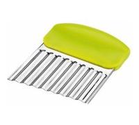 IBILI Coupe-légumes ondulé 729900 Argent/Vert 8 cm