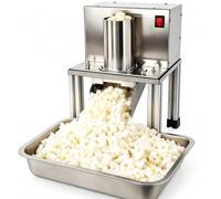 Coupe-légumes Professionnel, Machine Électrique En Acier Inoxydable Avec Tailles De Coupe 10/12/15 Mm, Conception Amovible Pour Pommes De Terre, Radis, Concombres Et Préparation En Cuisine 10mm
