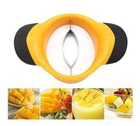 Coupe-Mangue en Acier Inoxydable - Séparateur, Trancheuse, Épluche et Dénoyaute la Mangue