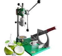 Coupe-noix de coco - Presse à la main pour jus frais avec 3 poignées
