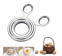 Coupe-oeuf en Acier Inoxydable,Ouvre - oeufs,Oeufs Coupe Coque,Ouvre-oeuf à la Coque,Décapant pour Oeufs Coupe-oeufs