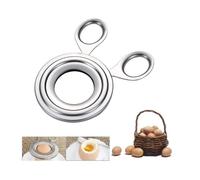 Coupe-oeufs - Cuisine - Ouvre-oeuf à la Coque - Acier inoxydable - Facile à utiliser - Pour œufs durs