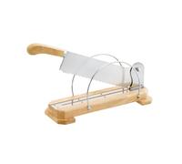 Coupe-pain socle bois - lame droite 35 cm
