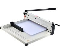 Coupe-papier 17" Guillotine A3 Capacité de 400 feuilles Base métallique
