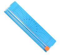 Coupe-papier Guillotine A4 Outil de scrapbooking Mini coupe-papier droit pour travaux manuels avec règle latérale pour coupons de papier, étiquettes et papier cartonné