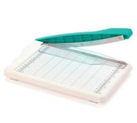 Coupe-papier guillotine, format 15,2 x 23 cm, couleur blanche