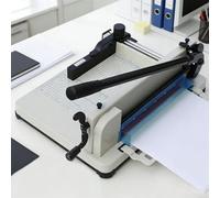 Coupe-papier Guillotine professionnel robuste A4/A3 avec lame de 30,5 cm/43,2 cm, coupe maximale de 400 feuilles, coupe-papier empilable pour bureau, photocopie, atelier d'impression A4 + lame x 1