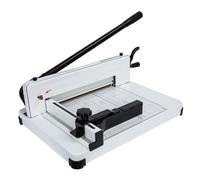 Coupe papier Guillotine - RINUA - Massicot pour couper Papier, Carton et Feuilles Plastifiées, Cisaille à Levier, 70×39×33.5cm
