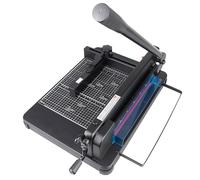 Coupe-papier guillotine robuste, machine de découpe manuelle de bureau A4 pour papier artisanal, coupon, étiquette, papier cartonné, capacité de 200 feuilles
