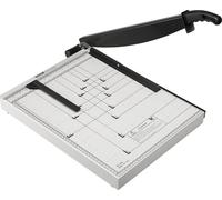 Coupe-papier, massicot guillotine, longueur de coupe 18 pouces, capacité 20 feuilles, coupe-papier guillotine robuste avec rail de protection/verrouillage de lame pour papier cartonné/carton, coupe-pa