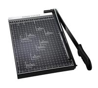 Coupe-papier professionnel pour photos, papier, carton, format A4, noir