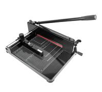 Coupe-papier robuste - Guillotine industrielle - A4/A3 - Capacité de 400 feuilles - Pour couper du papier, du cuir, du PVC, du tissu