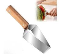 Coupe-pastèque, gadget de coupe rapide pour cuisine, fêtes de famille, camping, gadgets de cuisine,trancheuse manuelle en acier inoxydable, trancheuse de fruits multifonction