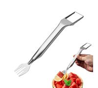 Coupe-pastèque,Ustensile de cuisine 2 en 1 en acier inoxydable | Coupe-fruits à coupe précise,Pour mangue, pitaya, cantaloupe et ananas, planches de fruits, aménagement du plateau,