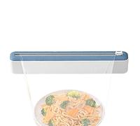 Coupe-pellicule Plastique, Distributeur De Film Étirable 2 En 1, Organisateur De Stockage De Boîte De Coupe De Film Plastique Pour Papier D'aluminium, Film Étirable Et Papier Parchemin Pour Restaurant