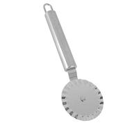 Coupe-pizza à Roulette pour Pâtisserie, en Acier Inoxydable, Argenté | Poignée Ergonomique Légère, Usage Maison et Cuisson, Outil Polyvalent pour Pâte et Raviolis
