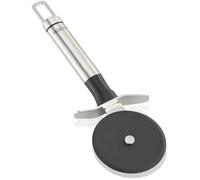 Coupe pizza Leifheit ProLine 3128, roulette à pizza en acier inoxydable avec roue en nylon pour une coupe sans rayure, poignée ovale