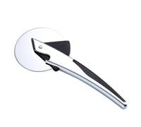 Coupe-pizza Portable en Acier Inoxydable, Poignée Ergonomique | Roue Rotative Argentée, Format 18x7x1cm, pour Pizza, Quesadilla et Tarte, Usage la Cuisine