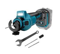 Coupe-plaque de plâtre sans fil pour batterie Makita 18V LXT, scie à découper sans balais, 32000 tr/min, réglage de profondeur sans outil avec éclairage LED, pour la coupe de divers types de