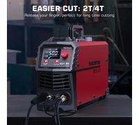 Coupe-plasma – Appareil de découpe plasma – AR-CUT50 – 20–50A, convertisseur DC – 220V – Allumage par haute fréquence (HF) – Portable – Prise européenne – 47,5 × 15 × 24,4 cm