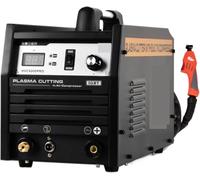 Coupe-plasma avec compresseur intégré, fréquence variable pour alliage/cuivre/aluminium, coupes nettes de 1,27 cm, machine à souder à pompe à air intégrée