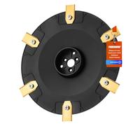 【Coupe Plus Efficace】Disques de Lame + 6 Lames de Remplacement Compatibles avec Husqvarna G3-P15,Automower 305,310,315,315x,405,410,415x,435,535 AWD Séparateur de Lame pour Tondeuse Robotisée