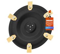 【Coupe Plus Efficacement】 Disques de Lame + 6 Lames de Rechange Compatibles avec ANTHBOT Pion 900 1000/ Genie 600 1000 3000 /ANTHBOT M9, Redkey MGC500 MGC1000, Tondeuse Robotisée