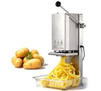 Coupe-pomme De Terre En Spirale, Twister Commercial En Acier Inoxydable For Frites Frisées, Avec Épaisseur Réglable De 3 À 10 Mm, For La Cuisine Domestique, Carottes, Concombres