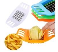 Coupe Pomme de Terre Frites Manuel Inox - Coupe Frites Facile et Rapide pour Pommes de Terre et Légumes