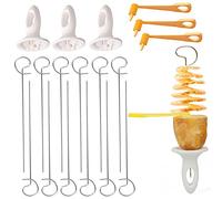 Coupe Pomme de Terre Spirale, Spirale Pommes Terre Cutter, Coupeur de Tour de Pomme de Terre, Convient Pour Les Fruits, Pommes de Terre, Chips De Tornade, Concombre, Etc
