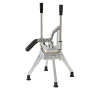Coupe-pommes de terre, lames en acier inoxydable, manche ergonomique, tailles : 1/2, 3/8 et 1/4 de pouce