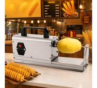 Coupe-pommes Terre En Spirale Électrique, Trancheuse Tornado 3-en-1, Machine Automatique Pour Pommes Terre Torsadées, Coupe-frites En Spirale En Acier Inoxydable, Appareil Découpe Légumes