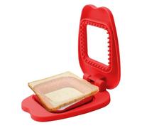 Coupe- pour , coupe-sandwich et machine à sceller | - Emporte-pièce pour sandwich - Outil de fabrication pour enfants - Déjeuner - Petit déjeuner - Toast - Snack - Picnic - S