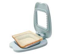 Coupe-pour, coupe-sandwich et scellant Ensemble de coupe-sandwich sans | Moules à gâteaux Presse à biscuits Outils de poche Ensemble de presse à sceller anti