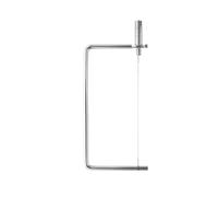 Coupe Savon Coupe-savon en acier inoxydable | Fil de bricolage for coupe de fromage à la main, plusieurs tailles(Model 1 17cm)