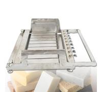 Coupe-savon en acier inoxydable 304, machine de découpe de savon faite à la main avec 3 espacements de fils, pour fromage, beurre, gâteau, pain
