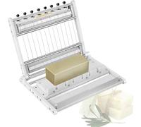 Coupe-savon réglable multi-fils pour savon fait maison, bougies, fromage, beurre - Outil polyvalent pour projets de bricolage