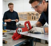 Coupe-tôle À Double Rouleau - Grignoteuse Haute Tension Pour Conduits, Coupe-feuilles Portable, Ciseaux Industriels Non Électriques, Lame Rotative Pour, Diviseur De Contreplaqué Robuste | Outil Ut