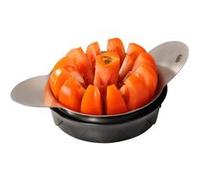 Coupe tomate Pomo - Gefu - Noir - Acier Inoxydable (inox) Argent G