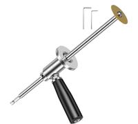 Coupe-Tuyau Intérieur Pour Tuyau PVC - Coupe-Tube Réglable,Outil Ergonomique De Plomberie Avec Attache Perceuse Plombiers Réparateurs Chauffeurs Et Usage Domes