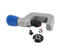 Coupe-tuyau réglable en acier inoxydable pour dénudeur de 4 à 28 mm, outil de précision pour fils en cuivre et aluminium, entretien électrique, projets de bricolage, finition noire, 12,7 cm (placage)