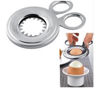 Coupe-œuf à la coque en acier inoxydable,gadget de cuisine essentiel pour la maison[E326987978]