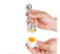 Coupe-œufs à la coque en acier inoxydable, ouvre-coquille, outil de cuisine, gadget, accessoires