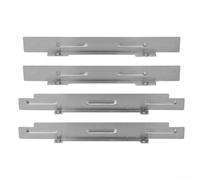 Coupe-vent en acier inoxydable pour grilles plates de 43,2 et 55,9 cm, pour barbecue extérieur pour stabiliser la cuisine, accessoire de déflecteur de réchaud de camping (55,9 cm)