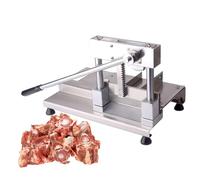Coupe-viande manuel en forme d'os - Outil professionnel de style guillotine - Tranche efficacement la viande pour un usage domestique - Idéal pour les barbecues coréens et la préparation des aliments