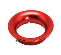 Coupelle à Air Carburateur 55mm Alliage pour aluminium pour Moto pour atv PWK32 34mm pour prise d'Air Optimisée Installation Directe Couleur Or(Red)